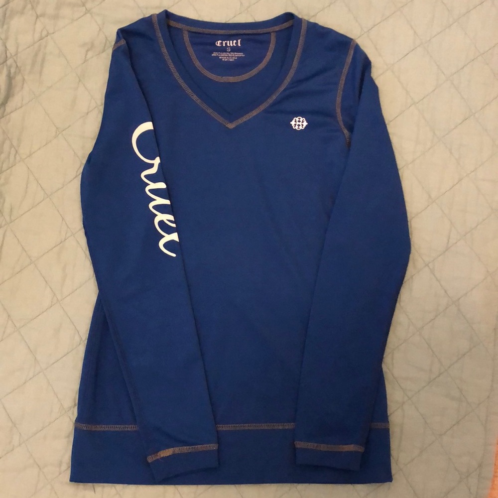 Cruel Girl long sleeve riding top